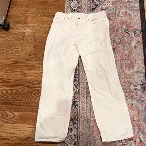 Levi's Low Pro Straight Jeans - White